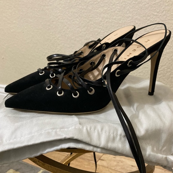 NEW M. Gemi Corsetto ankle-wrap heels - Picture 6 of 9